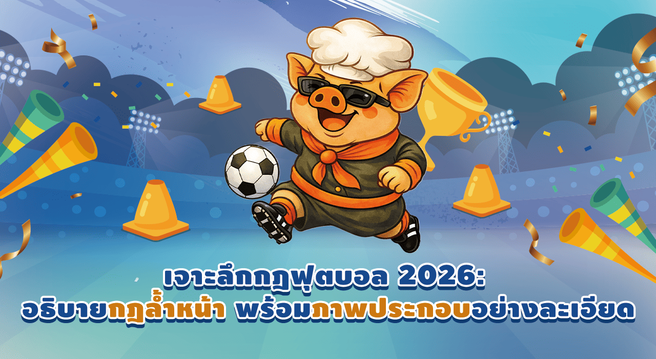 เจาะลึกกฎฟุตบอล 2026: อธิบายกฎล้ำหน้า พร้อมภาพประกอบอย่างละเอียด